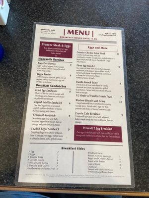 Menu photo 5 Manzanita Grille Prescott, AZ Menu photo 5 Manzanita Grille Prescott, AZ