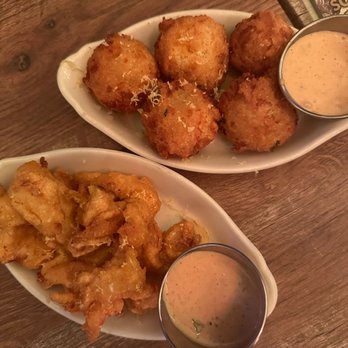 The Delta - Cheddar Hush Puppies Fried Shrimp - Southern Near Me - Chicago, Illinois The Delta - Cheddar Hush Puppies Fried Shrimp - Southern Near Me - Chicago, Illinois