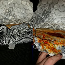 Sheetz - This is the tinfoil stuffed sandwich I paid for.
