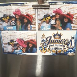 frozen memories photo booth