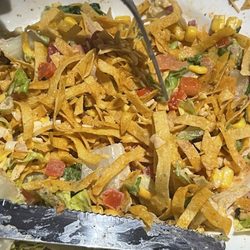 Southwest Chicken salad (or was it a Tortilla Strip Salad)