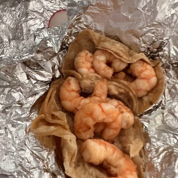 Desvelados - The Shrimp were show stealers.... Did I mention these are $2.00 tacos when you get Canasta de Diez (Basket of 10) - Mexican Near Me - Glendale, California