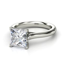 Frederic’s Fine Jewelers - Princess Cut Diamond Engagement Ring