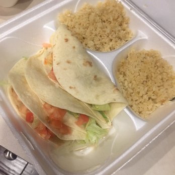 Hidalgo Mexican Restaurant - Beef soft taco dinner double rice - Mexican Near Me - Belleville, Michigan