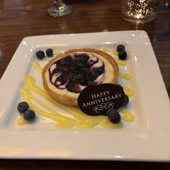 Galletto Ristorante - an amazing lemon and blueberry pie - Italian Near Me - Modesto, California