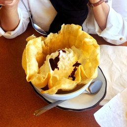 Fried ice cream. Fried ice cream.