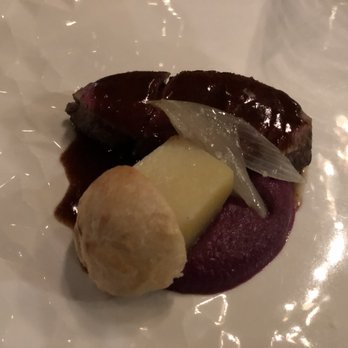 Partage - Wagyu Steak and potatoes with a presentation twist. One of the best dishes of the night - French Near Me - Las Vegas, Nevada