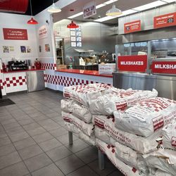 Five Guys - Waiting area