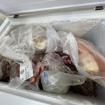 George's Meat Market - Inside freezer 1 - Meat Shops Near Me - Hilo, Hawaii