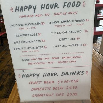 Tumble 22 - Happy hour menu - American Near Me - Austin, Texas Tumble 22 - Happy hour menu - American Near Me - Austin, Texas
