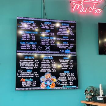 Dia De Los Pescados - Menu - Food Trucks Near Me - El Paso, Texas