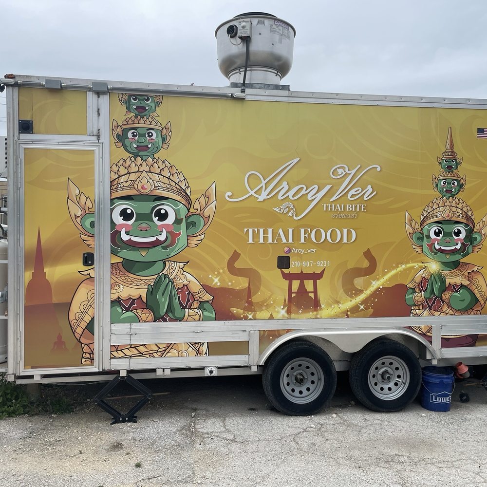 Aroy Ver - Backside of truck - Thai Near Me - San Antonio, Texas Aroy Ver - Backside of truck - Thai Near Me - San Antonio, Texas