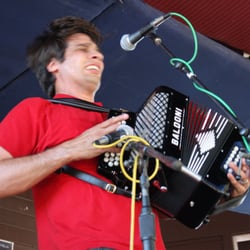 Cotati Accordion Festival - Alex Meixner at the Festival.