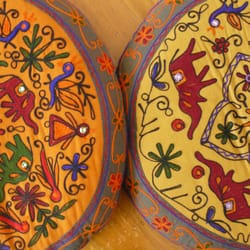 Titirangi Village Market - Buy Some Big Cosy Cushions!