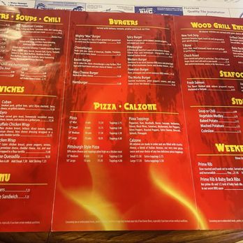 Gateway Grill - Menu - New American Near Me - Monroeville, Pennsylvania
