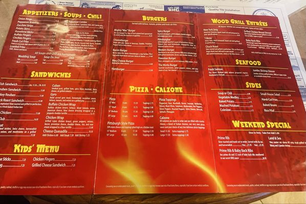 Menu photo 3 Gateway Grill Monroeville, PA