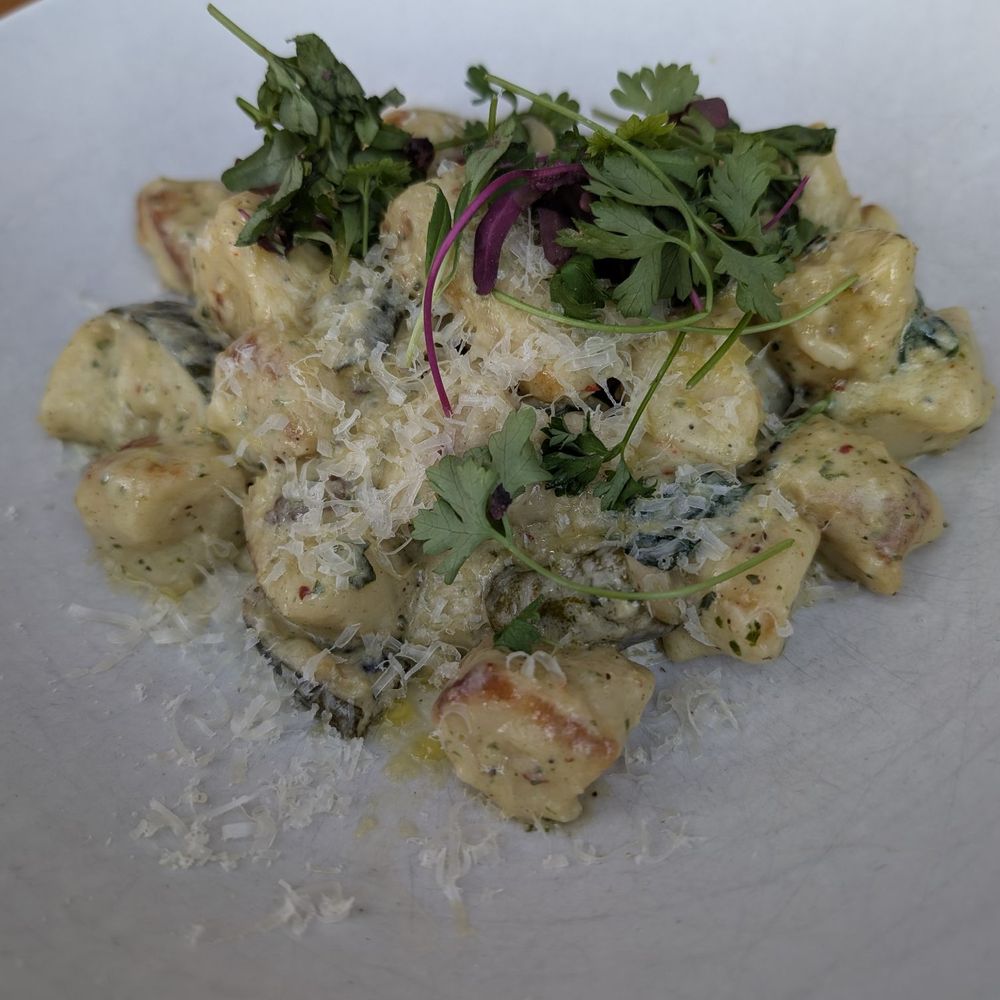 Chevre Gnocchi with zucchini and other yummy things Chevre Gnocchi with zucchini and other yummy things