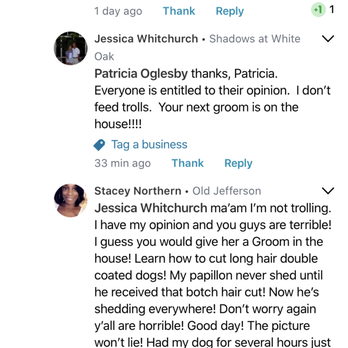 Bark City - Upset because I expressed my opinion and called me a troll! - Pet Groomers Near Me - Baton Rouge, Louisiana