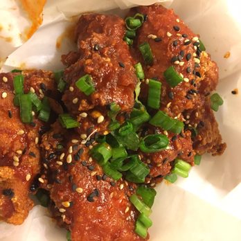 Snacks At The Bellagio - Korean wings - Cafes Near Me - Las Vegas, Nevada Snacks At The Bellagio - Korean wings - Cafes Near Me - Las Vegas, Nevada