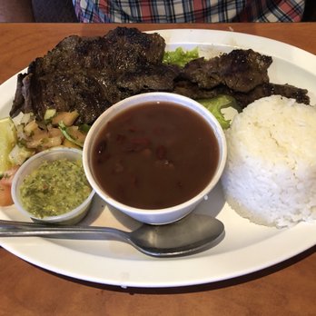 El Rinconcito - Bistec Churrasco - cooked perfectly to order - Salvadoran Near Me - North Lauderdale, Florida