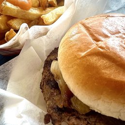 Char Cheddar Burger