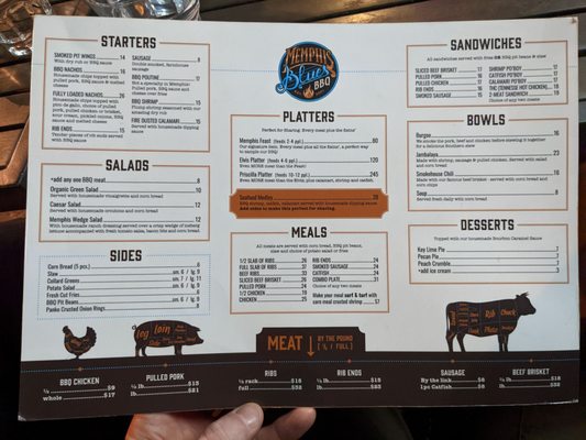 Menu photo 2 Memphis Blues Vancouver, BC