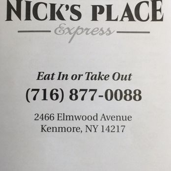 Nick's Place Express - Breakfast & Brunch Near Me - Kenmore, New York Nick's Place Express - Breakfast & Brunch Near Me - Kenmore, New York