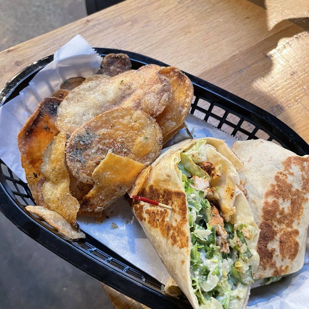 Cinderlands Warehouse - Chicken Caesar Wrap - Breweries Near Me - Pittsburgh, Pennsylvania Cinderlands Warehouse - Chicken Caesar Wrap - Breweries Near Me - Pittsburgh, Pennsylvania