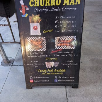 The Churro Man - Food Trucks Near Me - San Fernando , California The Churro Man - Food Trucks Near Me - San Fernando , California