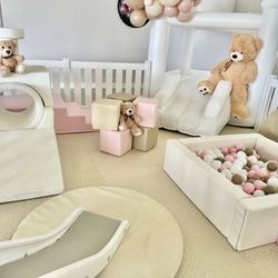 The Playday Co - 12ft x 12ft Soft Play Area - teddy bear theme