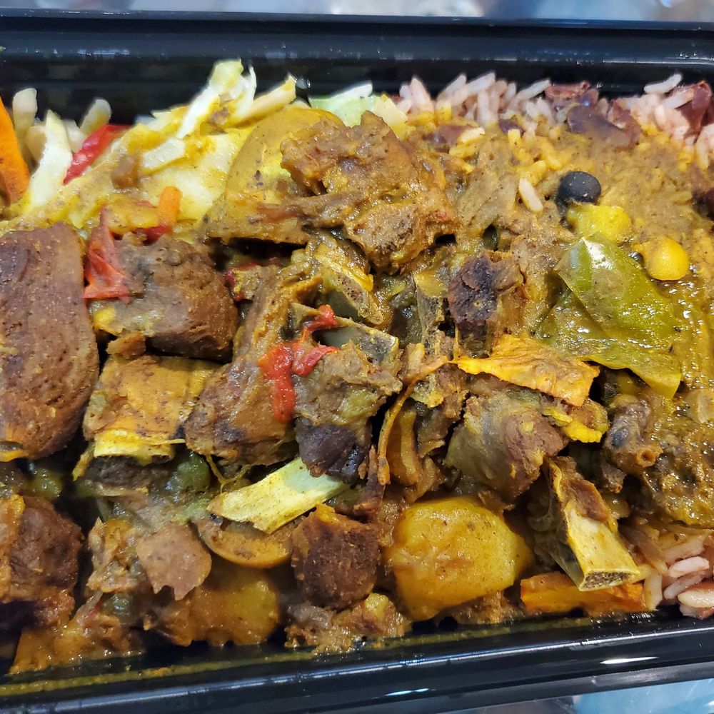 Sweet Home Jamaica - Large Curry Goat - Caribbean Near Me - Baltimore, Maryland