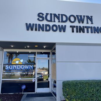 Sundown Window Tinting - Shades & Blinds Near Me - Riverside, California