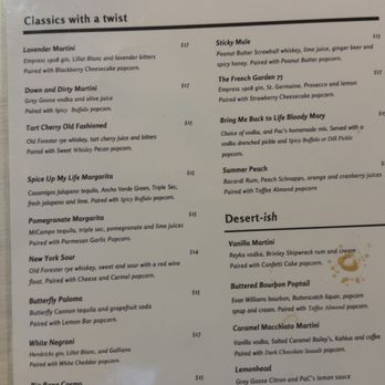 Popcorn and Cocktails - PaC's menu - Popcorn Shops Near Me - Omaha, Nebraska Popcorn and Cocktails - PaC's menu - Popcorn Shops Near Me - Omaha, Nebraska