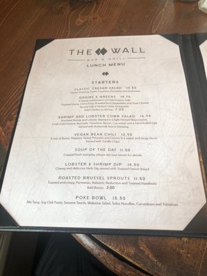 Menu photo 6 The Wall Bar & Grill Kirkwood, CA Menu photo 6 The Wall Bar & Grill Kirkwood, CA