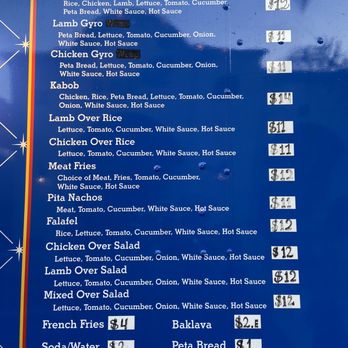 King Gyro And Kabob - The menu - Food Trucks Near Me - Pleasant Hill, California King Gyro And Kabob - The menu - Food Trucks Near Me - Pleasant Hill, California