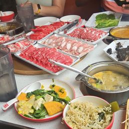 Have you ever seen so much food in your life.
