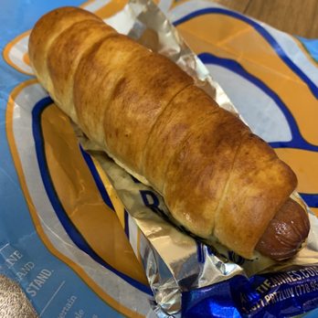Auntie Anne's - Pretzel Dog.....yum! - Pretzels Near Me - Minnetonka, Minnesota