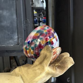 The Hot Shop - Daughters finished piece going in the kiln. - Art Classes Near Me - Newport, Oregon
