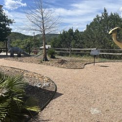 The Heritage Museum of Texas Hill Country - Dino sculptures