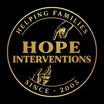 Hope Interventions - The Hope Interventions logo features a black circular background with gold lettering and design... - Counseling & Mental Health Near Me - Encinitas, California Hope Interventions - The Hope Interventions logo features a black circular background with gold lettering and design... - Counseling & Mental Health Near Me - Encinitas, California