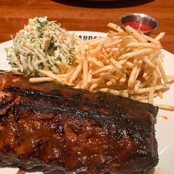 J. Alexander's - Ribs with slaw and shoestring fries. - New American Near Me - Palm Beach Gardens, Florida J. Alexander's - Ribs with slaw and shoestring fries. - New American Near Me - Palm Beach Gardens, Florida