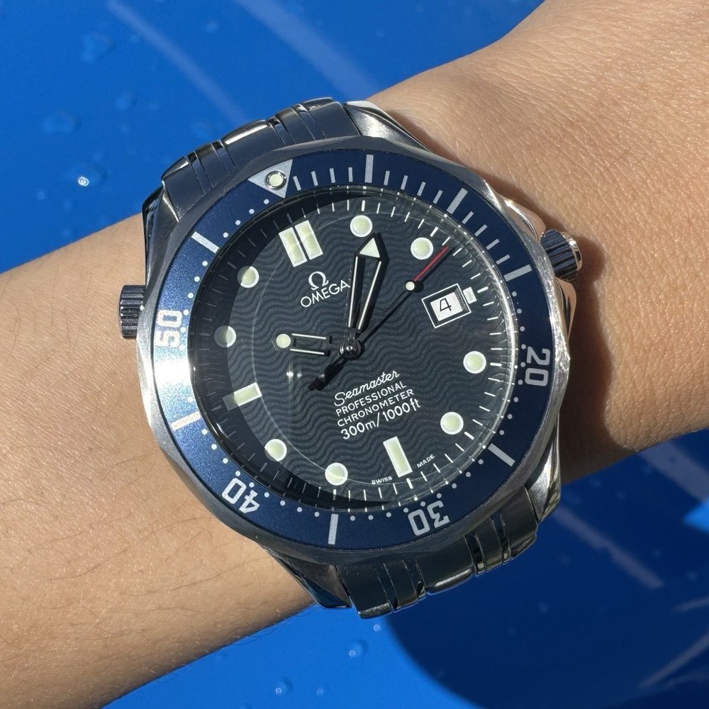 World Time - Omega Seamaster Professional Diver 300M 2531.80.00 circa 1999 - Watch Repair Near Me - San Jose, California World Time - Omega Seamaster Professional Diver 300M 2531.80.00 circa 1999 - Watch Repair Near Me - San Jose, California