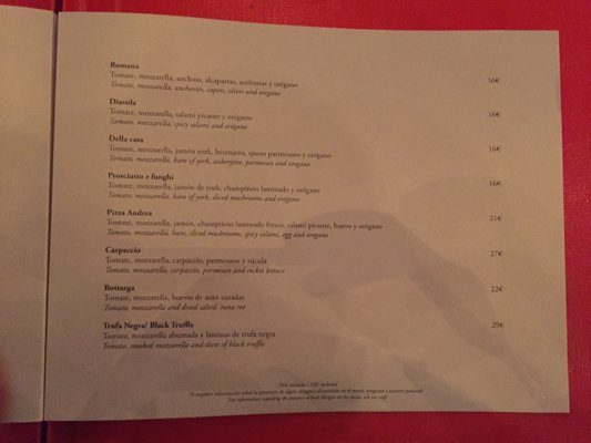 Menu photo 6 Don Giovanni Casares, MA Menu photo 6 Don Giovanni Casares, MA