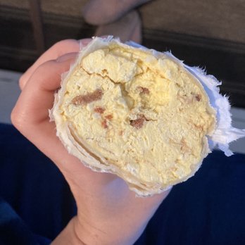 Toro Loco - This I guess is a breakfast burrito. Just egg and a sprinkle of bacon, so if you want other things I guess you have to order that. - Mexican Near Me - Lompoc, California