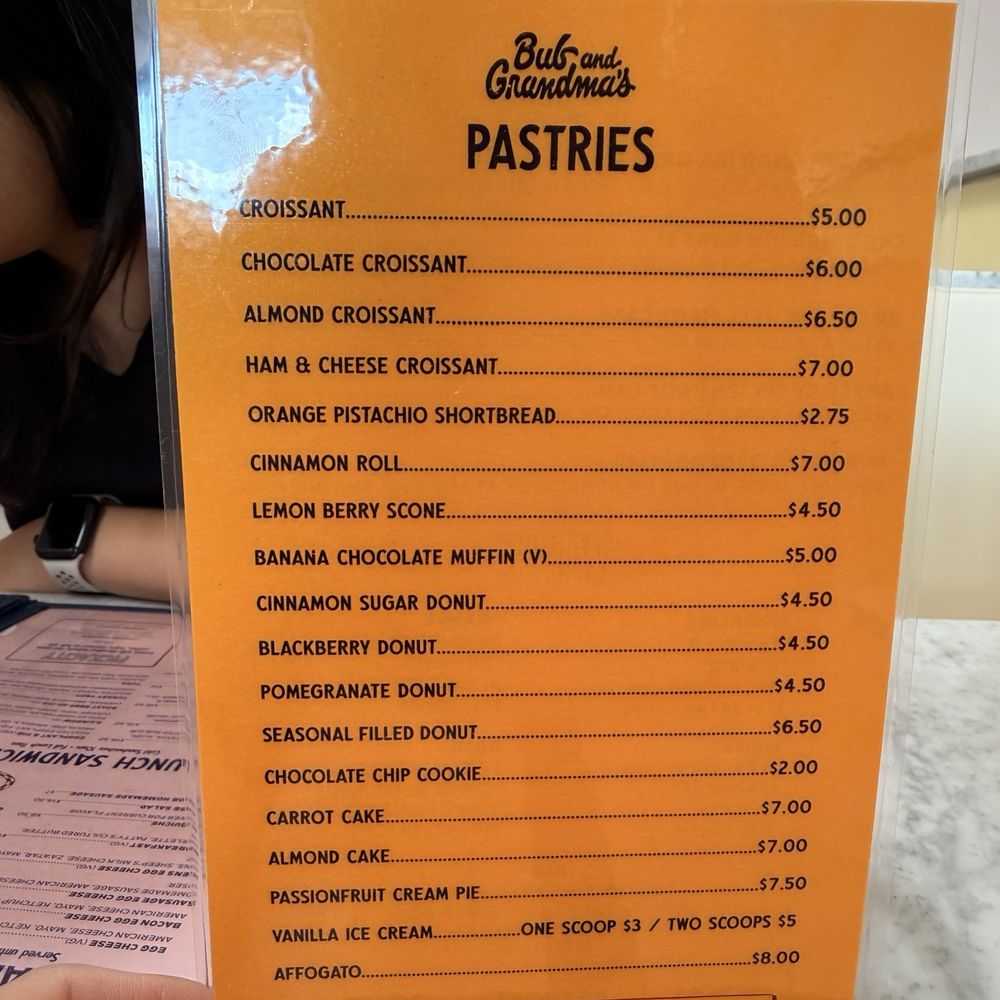 Bub and Grandma's - Pastries Menu - Sandwiches Near Me - Los Angeles, California Bub and Grandma's - Pastries Menu - Sandwiches Near Me - Los Angeles, California