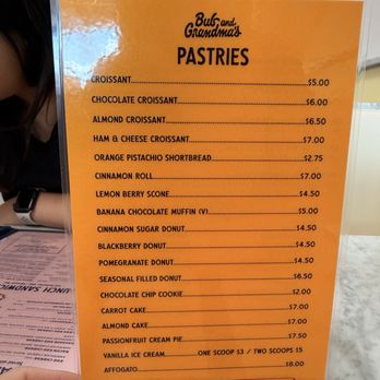 Bub and Grandma's - Pastries Menu - Sandwiches Near Me - Los Angeles, California Bub and Grandma's - Pastries Menu - Sandwiches Near Me - Los Angeles, California