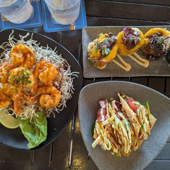 The Cottage - Tempura Shrimp Short Rib Bites Tuna Tacoshimi - New American Near Me - Sarasota, Florida The Cottage - Tempura Shrimp Short Rib Bites Tuna Tacoshimi - New American Near Me - Sarasota, Florida