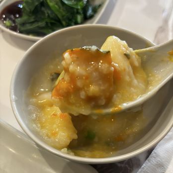 Mike's Noodle House - Pumpkin Rockfish Congee - Cantonese Near Me - Seattle, Washington Mike's Noodle House - Pumpkin Rockfish Congee - Cantonese Near Me - Seattle, Washington