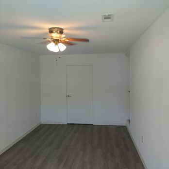 Tad Brown - Installed new ceiling joists. Insulation sheetrock. New Legacy Oak click lock vinyl flooring and trim. And of course  paint and ceiling fan. - General Contractors Near Me