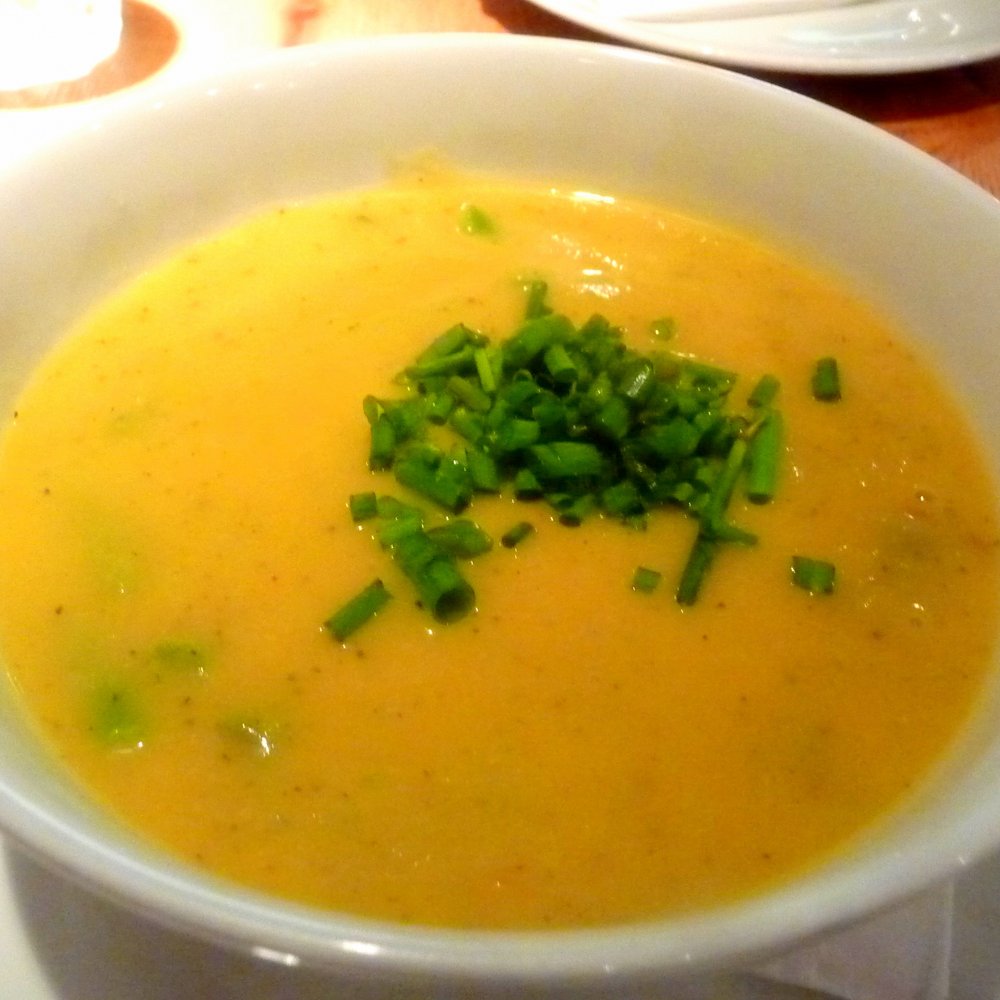 Ulrich - Cream of green asparagus soup - Cafes Near Me - Vienna, 9 Ulrich - Cream of green asparagus soup - Cafes Near Me - Vienna, 9